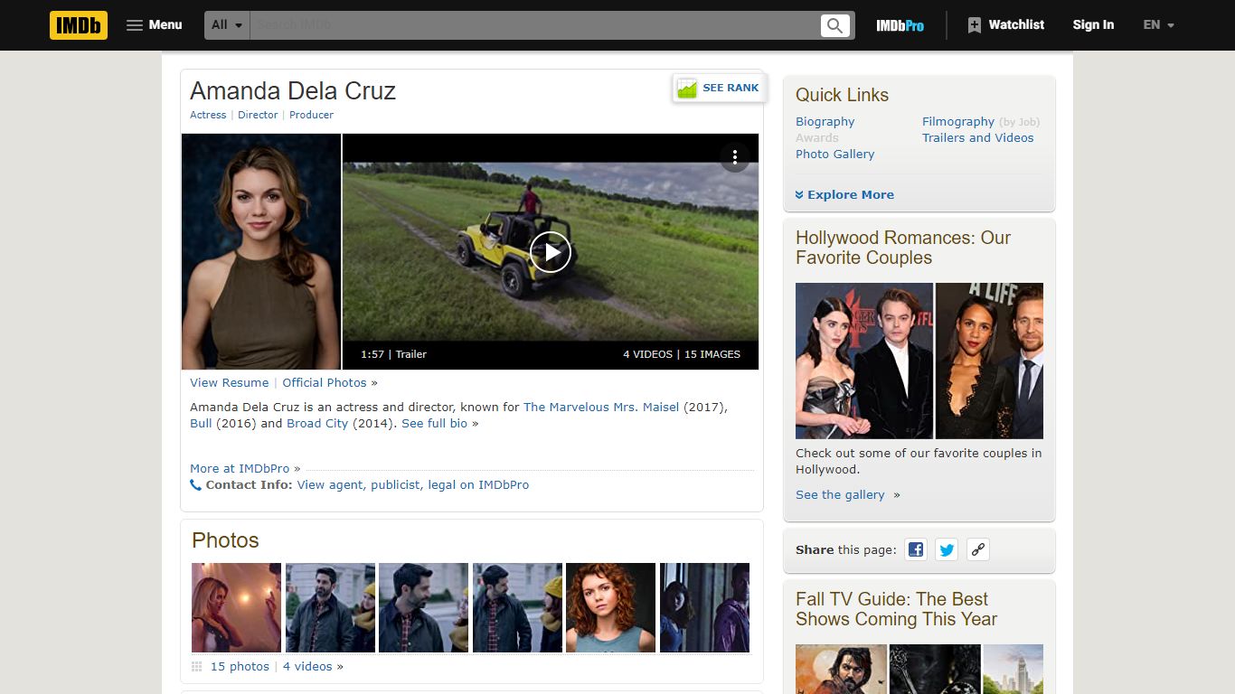 Amanda Dela Cruz - IMDb